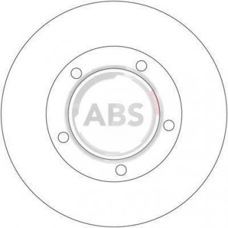 Тормозной диск пер. Prado/Land Cruiser/Macho/LX/Land Cruiser 98-08 A.B.S. 17189