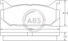 Гальмівні колодки зад. Mazda 626 91-02 (akebono) 36796