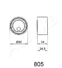 Ролик модуля натяжителя ремня ASHIKA 45-08-805