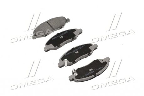 Колодки тормозные дисковые передние NISSAN MICRA III, NOTE, TIIDA ASHIKA 50-01-127