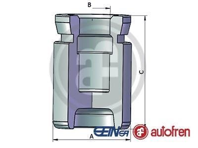 Поршень супорта AUTOFREN D0 25333