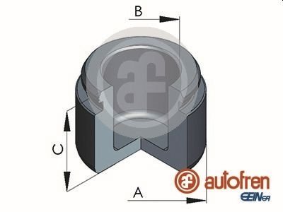 Поршень цилиндра суппорта AUTOFREN D0 25369 (фото 1)