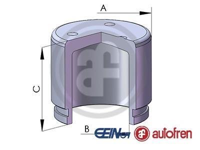 Поршень супорта гальмівного AUTOFREN D02572