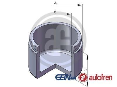 Елементи гальмівного супорта AUTOFREN D02595