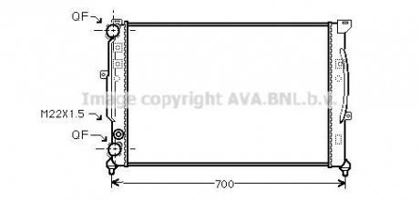 Радиатор AVA COOLING AIA 2123