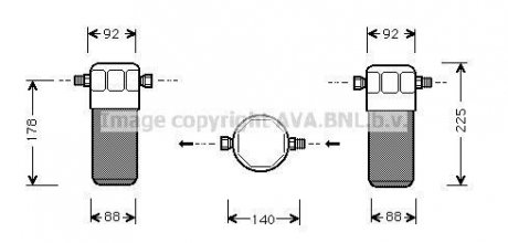 Осушитель кондиционера AVA COOLING AI D154 (фото 1)