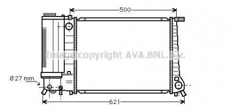 Радиатор AVA COOLING BW 2101