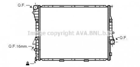 Радиатор BMW X5 4.6/4.8 01- (Ava) AVA COOLING BWA2276