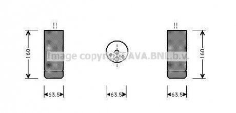 Осушитель кондиционера AVA AVA COOLING BWD063