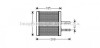 Радіатор обігрівача Aveo 09/02- (AVA) CTA6042