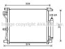 AVA NISSAN Радіатор кондиціонера (конденсатор) Juke 1.5dCi 10- DN5403D