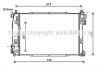 Радіатор охолодження CHEVROLET Epica (V250) AT (AVA) AVA COOLING DW2135 (фото 2)