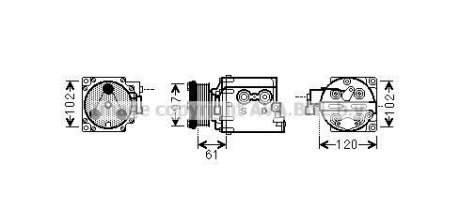 Компресор кондиціонера AVA COOLING FDA K436