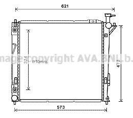 Радиатор AVA COOLING HY 2339