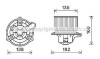 Вентилятор обогревателя HYUNDAI i30 (FD) (07-) (выр-во AVA) HY8553