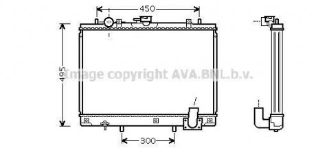 Радиатор AVA COOLING MT 2161