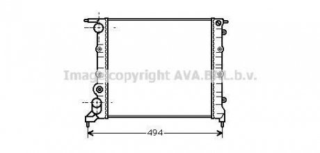 Радіатор AVA COOLING RT 2042