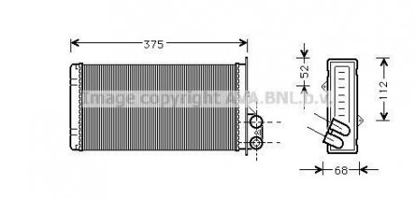 Радиатор отопления AVA COOLING RT 6226