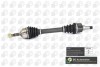 Полуось Peugeot 206 1.1-1.6 98-09 (21/22) 612mm Л. DS6714L