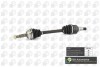 Полуось Toyota Corolla 1.4/1.6 02-07 (26/23) 633mm Л. DS7610L