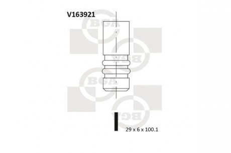 Выпускной клапан BGA V163921