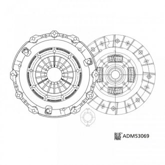 Комплект сцепления BLUE PRINT ADM53069