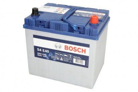 Акумулятор 65Ah-12v EFB (S4E40) (231x173x219),R,EN650 Азія BOSCH 0092S4E400