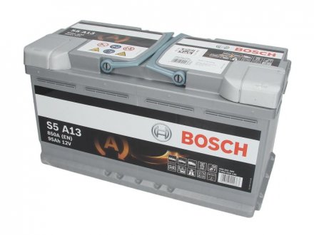 Акумуляторна батарея 95Ah/850A (353x175x190/+R/B13) (Start-Stop AGM) BOSCH 0 092 S5A 130