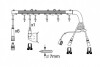 Проволока высоковольтная B 362 BMW 5 (E34) 520/525 \&#039;\&#039;88-91 BOSCH 0986356362 (фото 5)