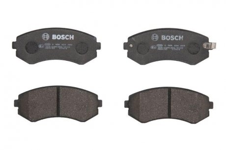 Комплект гальмівних колодок - дискові BOSCH 0 986 424 489