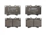 Колодка торм. диск. TOYOTA LAND CRUISER (_J7_), LAND CRUISER 100 (_J10_) передн. (пр-во Bosch) 0 986 424 640