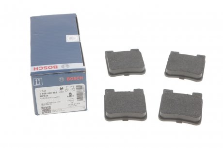 Комплект тормозных колодок, дисковый тормоз BOSCH 0986460965