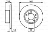 BOSCH Диск тормозной перед. BMW 5-serie (E34) (302*12) 0986478319