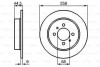 BOSCH Диск тормозной задний NISSAN ALMERA 0986478836