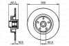 BOSCH RENAULT Диск торм. задний с подшипником и кольцом ABS Velsatis 02- 0986479280