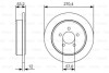 Диск гальмівний зад. CHRYSLER PT BOSCH 0986479A80 (фото 1)