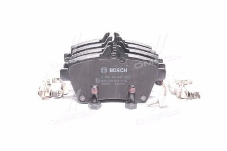 Колодка торм. диск. MERCEDES A-CLASS (W169) передн. BOSCH 0 986 494 087