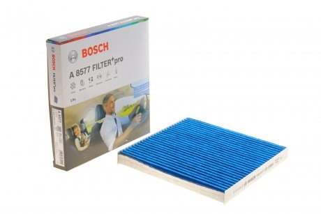 ФІЛЬТР САЛОНУ З АКТИВОВАНИМ ВУГІЛЛЯМ PRO BOSCH 0986628577 (фото 1)