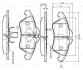 Колодки передні, DB208-316 BOSCH 0 986 TB2 030 (фото 1)