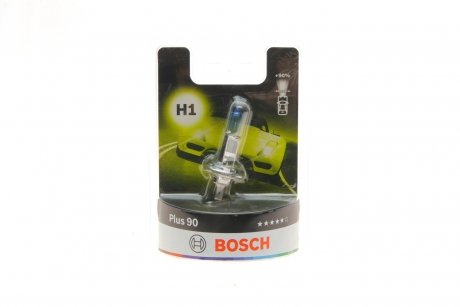 Лампа розжарювання Н1 12V 55W P14,5s plus 90 BOSCH 1987301076