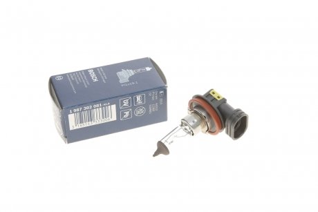 Лампа розжарювання H8 12V 35W PGJ19-1 PURE LIGHT BOSCH 1987302081