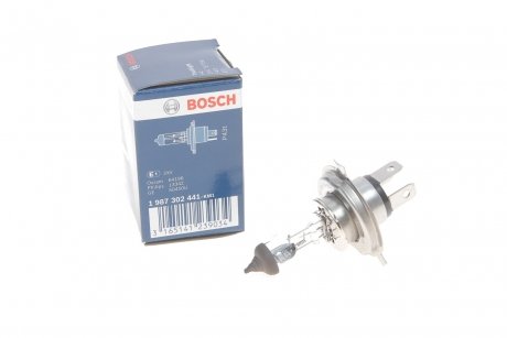 Лампа галогеновая Trucklight, H4, 24V/75/70W, P43t BOSCH 1987302441