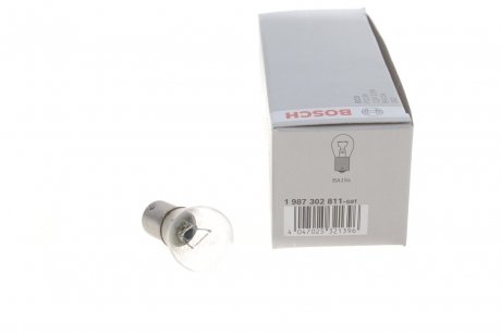 Автолампа ECO P21W BA15s 21 W прозрачная BOSCH 1987302811