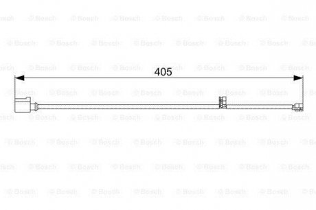 Датчик зносу гальмівних колодок BOSCH 1 987 473 025