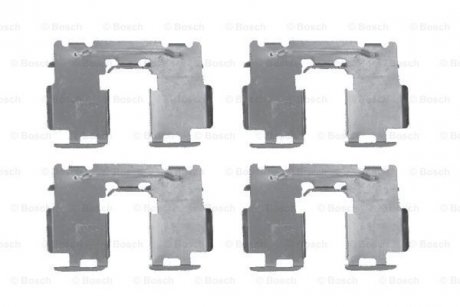 Монтажний компл.,гальм.колодки BOSCH 1987474472