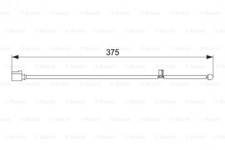 Датчик зносу гальмівних колодок BOSCH 1 987 474 562