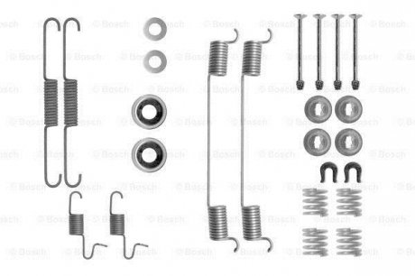 К-т установочный зад. торм. колодок NISSAN VANETTE -95 BOSCH 1987475293