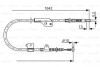 BOSCH NISSAN Трос ручного тормоза Primera 99- 1642 задн. лев. 1987477981