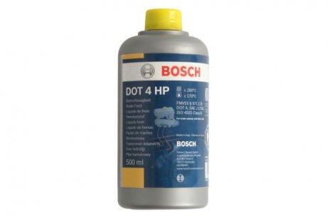 Жидкость торм. DOT4 HP 0,5л BOSCH 1 987 479 112