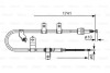 BOSCH HYUNDAI трос стоян.гальма лів. Santa Fe 1987482076